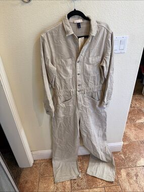Universal Thread Beige Utility Jumpsuit